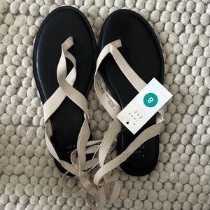 A new day Beige Sandals